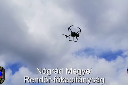 Drónt vet be a rendőrség