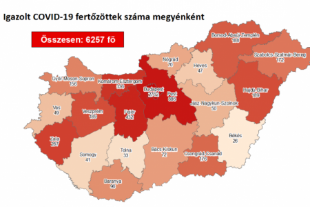 Meghalt egy beteg, 118-cal nőtt a fertőzöttek száma Magyarországon