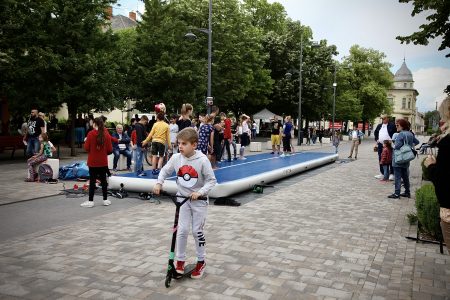 Nagy volt a nyüzsgés a gyermeknapon