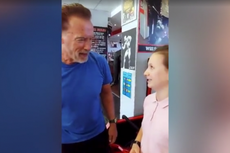 Szegvári származású lány miatt járt Magyarországon Schwarzenegger