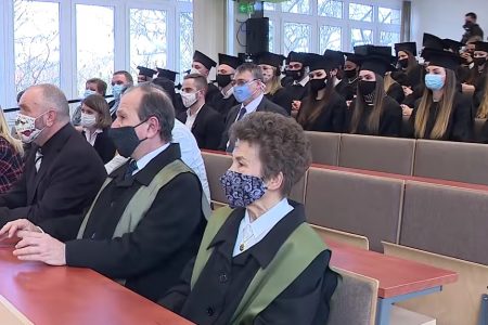Diplomaosztó a Mezőgazdasági Karon