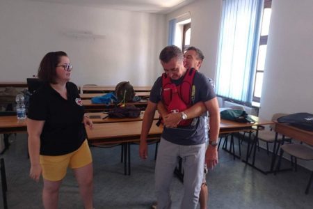 Továbbképzést kaptak az iskolaőrök