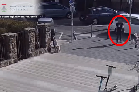 Késsel hadonászva garázdálkodott és autók tetején ugrált egy férfi – videóval