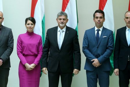 A megyei főispánnal találkozott György István államtitkár