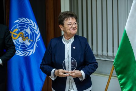 A WHO legmagasabb szintű kitüntetését kapta Müller Cecília