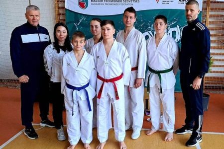 Két arany- és öt ezüstérmet hoztak haza Nagykátáról a Máté Taekwondo sportolói