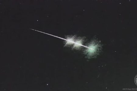Felrobbant egy meteor tegnap este Magyarország felett