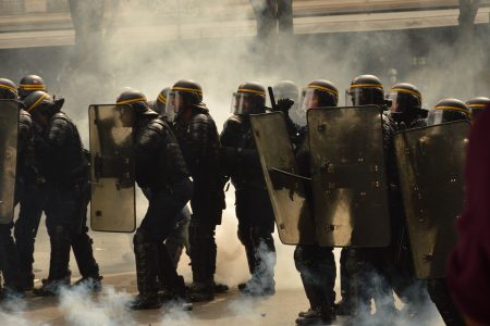 A rendőrség szerint jogszerű volt a könnygáz-használat a tüntetésen
