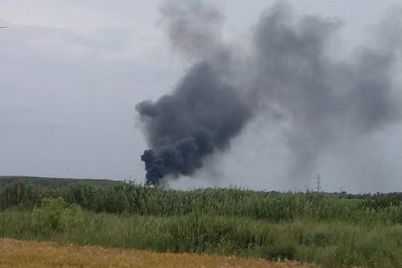 Ismét kigyulladt az aljnövényzet Vásárhely közelében