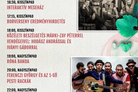 A vásárhelyi Szent István Napok és XVII. Borfesztivál szombati programjai