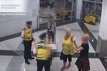 Maflást adott a rendőrnek az ittas nő – videóval