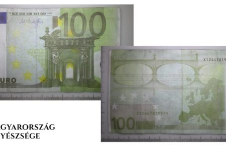 Hamis százeuróssal vett hangfalat a fiatalkorú