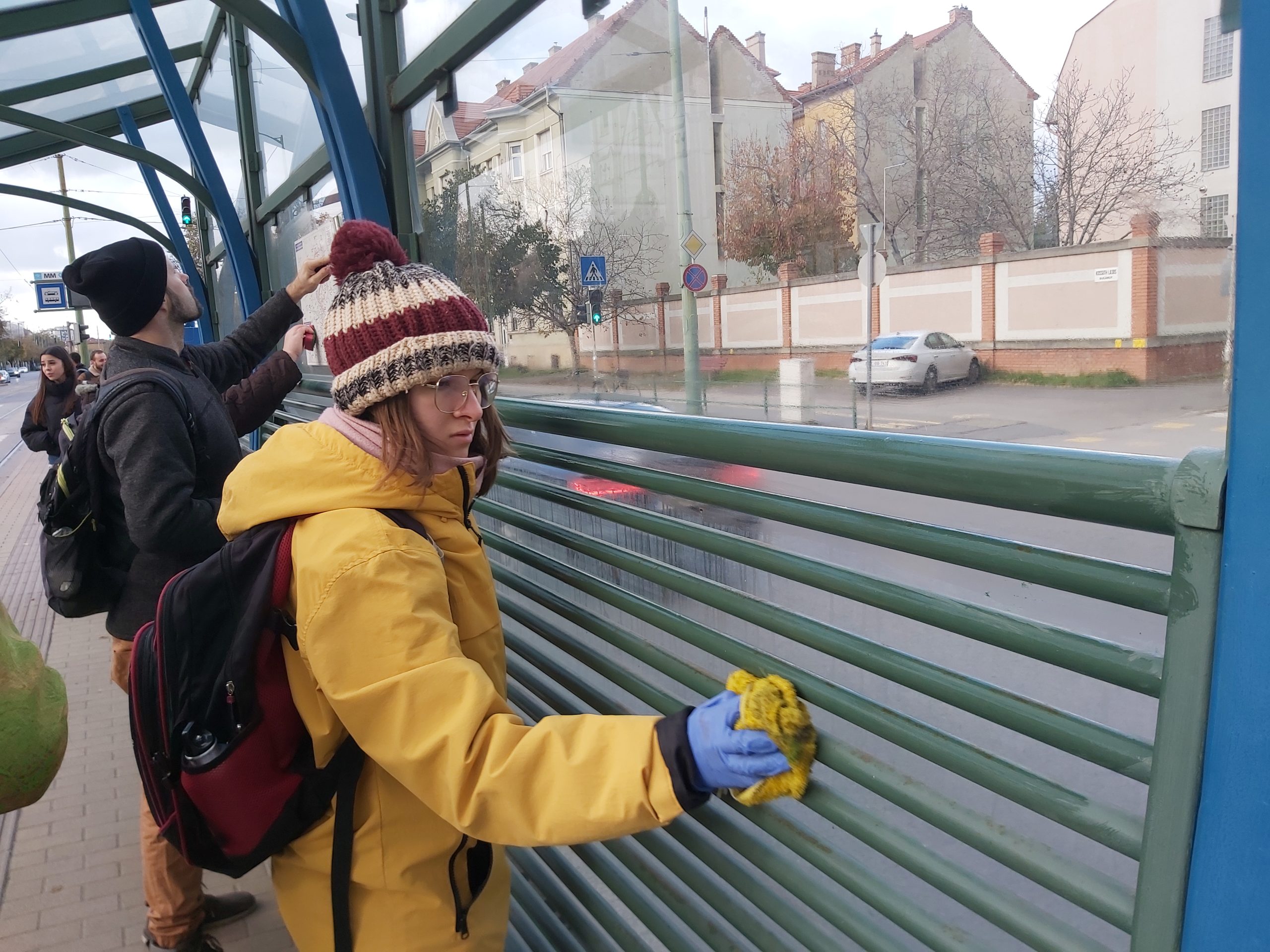 kutyapárt tramtrain takarítás (2)