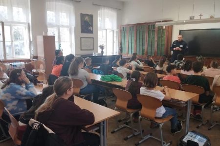 A biztonságos közlekedésről a Liszt iskolában