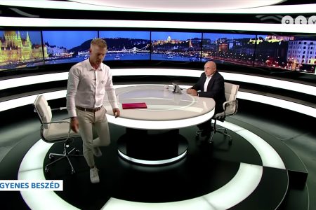 Magyar Péter otthagyta az ATV stúdióját