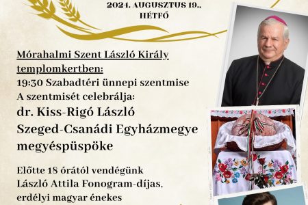 Idén is megrendezik a Homokháti Búcsút Mórahalmon