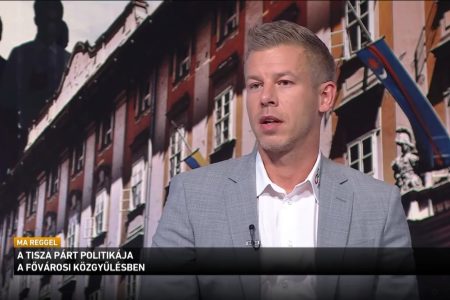 Magyar Péter bent járt a közmédiában