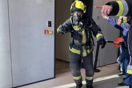 Csongrád-csanádi tűzoltók remekeltek a budapesti lépcsőfutó-bajnokságon