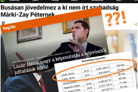 Lázár János hat év alatt 173 nap szabadságot fizettetett meg a vásárhelyiekkel