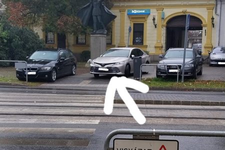 Két tahó parkolás – egy képen