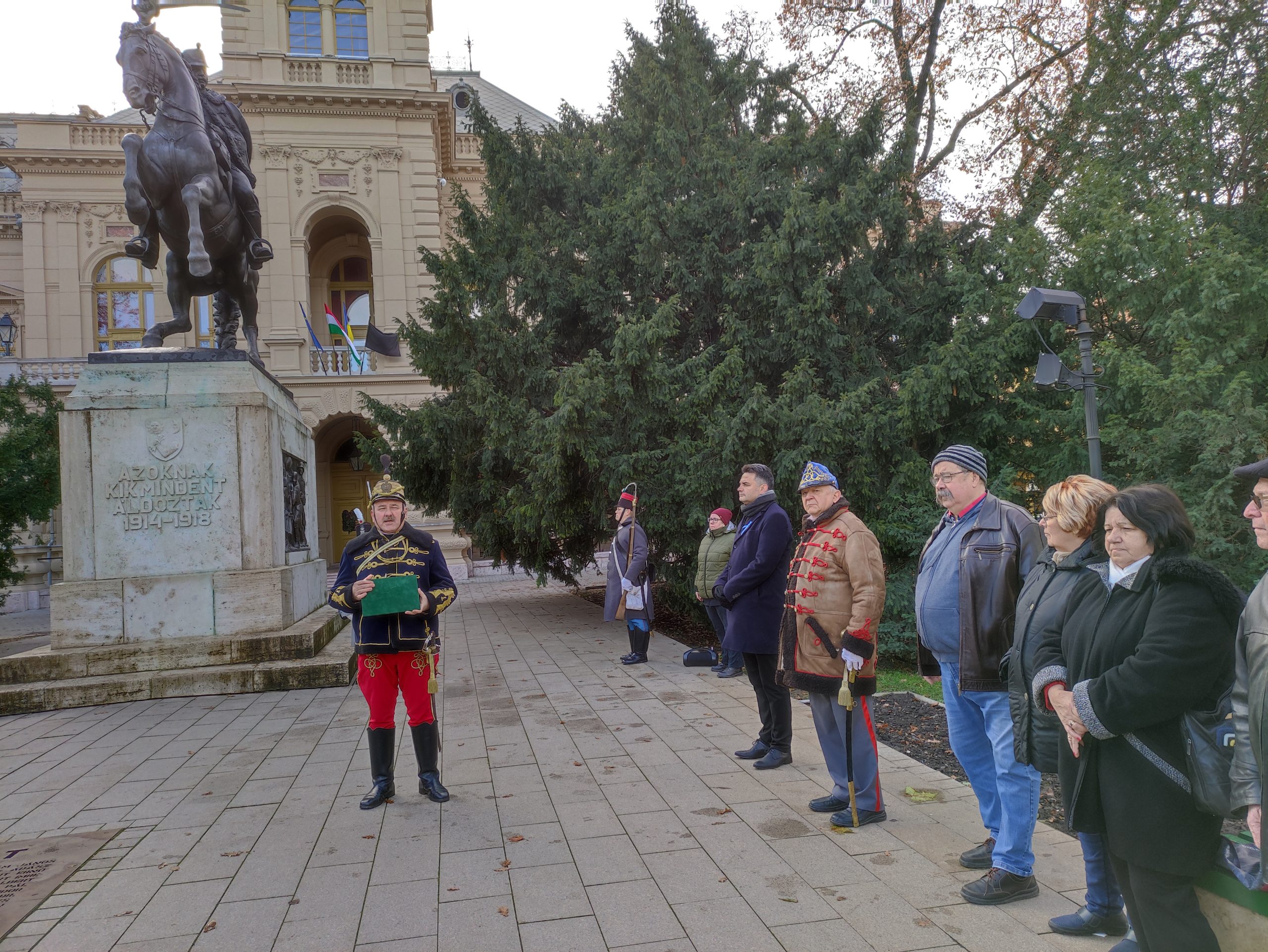 Pálffy huszárok limanowai csata megemlékezés 20241208 (17)